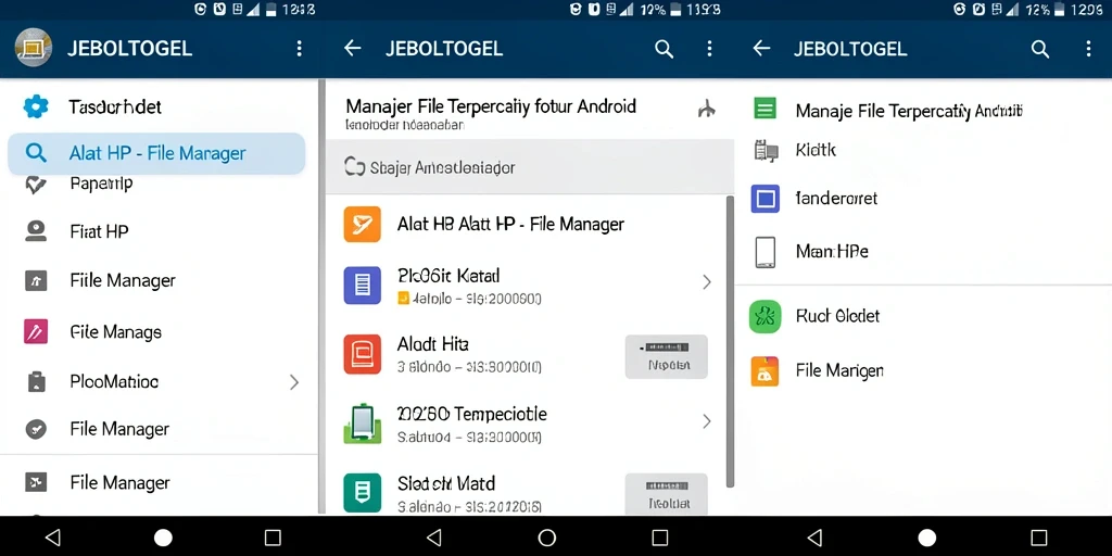 Antarmuka pengelolaan file JEBOLTOGEL yang mudah digunakan.