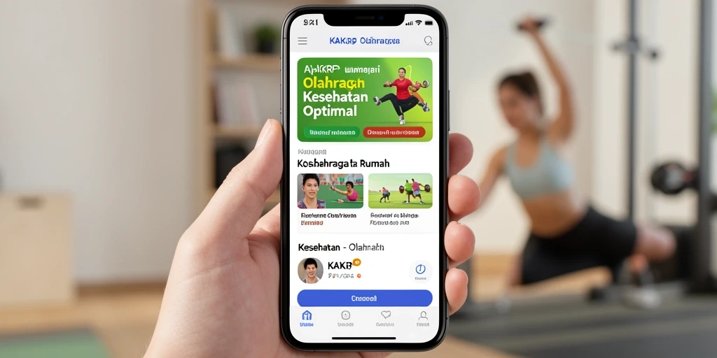 Antarmuka aplikasi KAKRP yang informatif dan mudah digunakan.