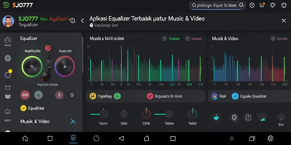 Antarmuka SJO777 yang modern dan mudah digunakan.